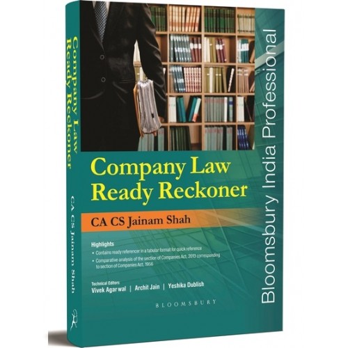 Bloomsbury's Company Law Ready Reckoner by CA CS Jainum Shah 